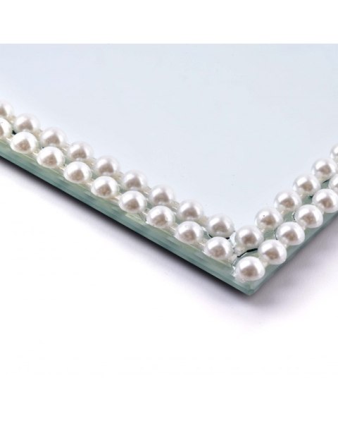 MARGOT PEARL podstawka lusterko 15 x 15 x h 1cm