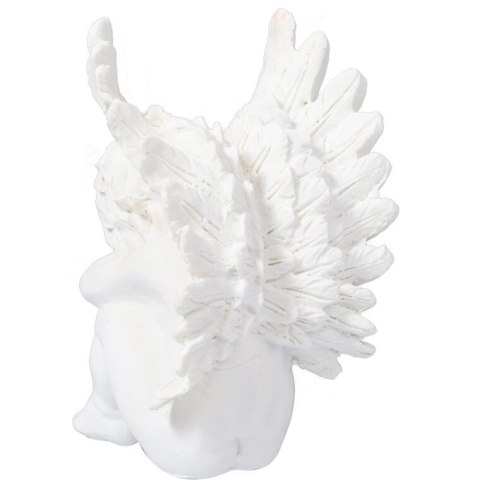 ANIOŁ BIAŁY ZE SKRZYDŁAMI 15 cm