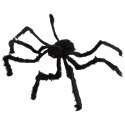 DEKORACJA OZDOBA NA HALLOWEEN PAJĄK WŁOCHATY GIGANT STRASZNA TARANTULA 70 cm