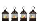 Lampion led z motywem świątecznym 15 x 8,5 x 4,5cm