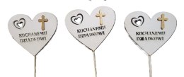 Serce na piku 3szt. KOCHANEMU DZIADKOWI