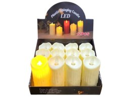 Świeca led 11cm ciepłe światło ruchomy płomień BS3957