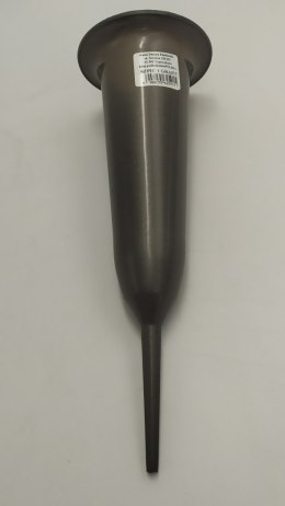 Wazon stożek szpic wbijany w ziemię grób wkład Grafit 28cm