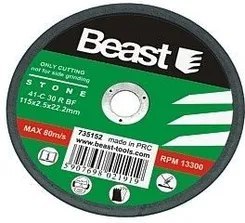 Dysk tnący do betonu 115 x 2,5 x 22,2 mm 735152