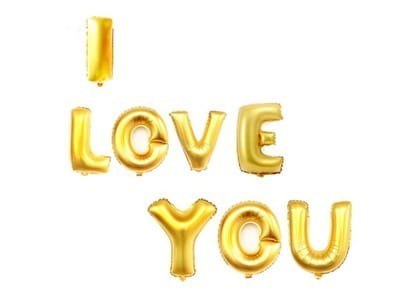 I LOVE YOU NAPIS BALONOWY - SN30643